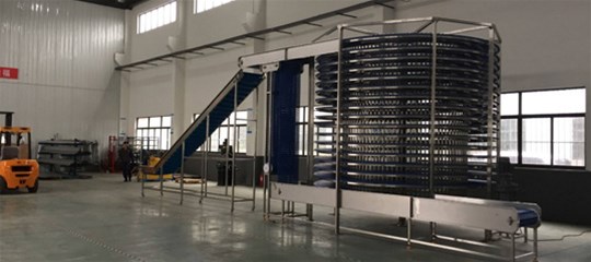 What are the technical characteristics of spiral wake-up tower